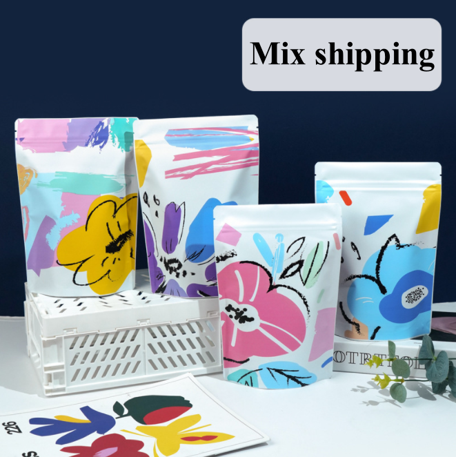 100PCS Aluminum Foil Stand-up  - مراجعة Food Lovers Snacks وسعره